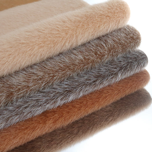 Long Pile Mini Bear Fabric