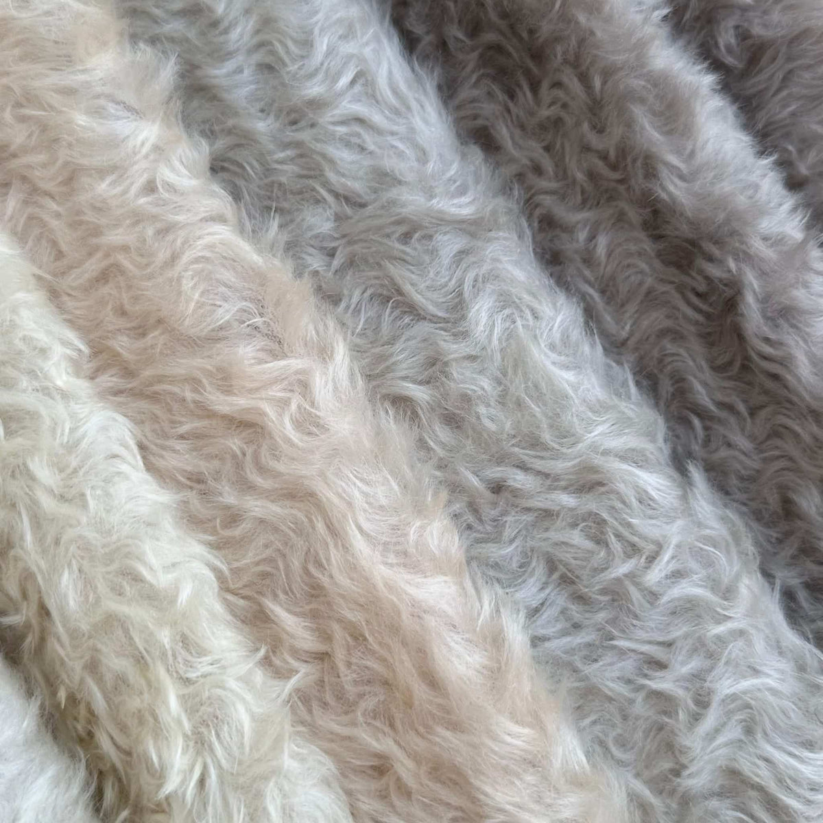 15mm Hand-dyed Vintage Mohair Fabric A61