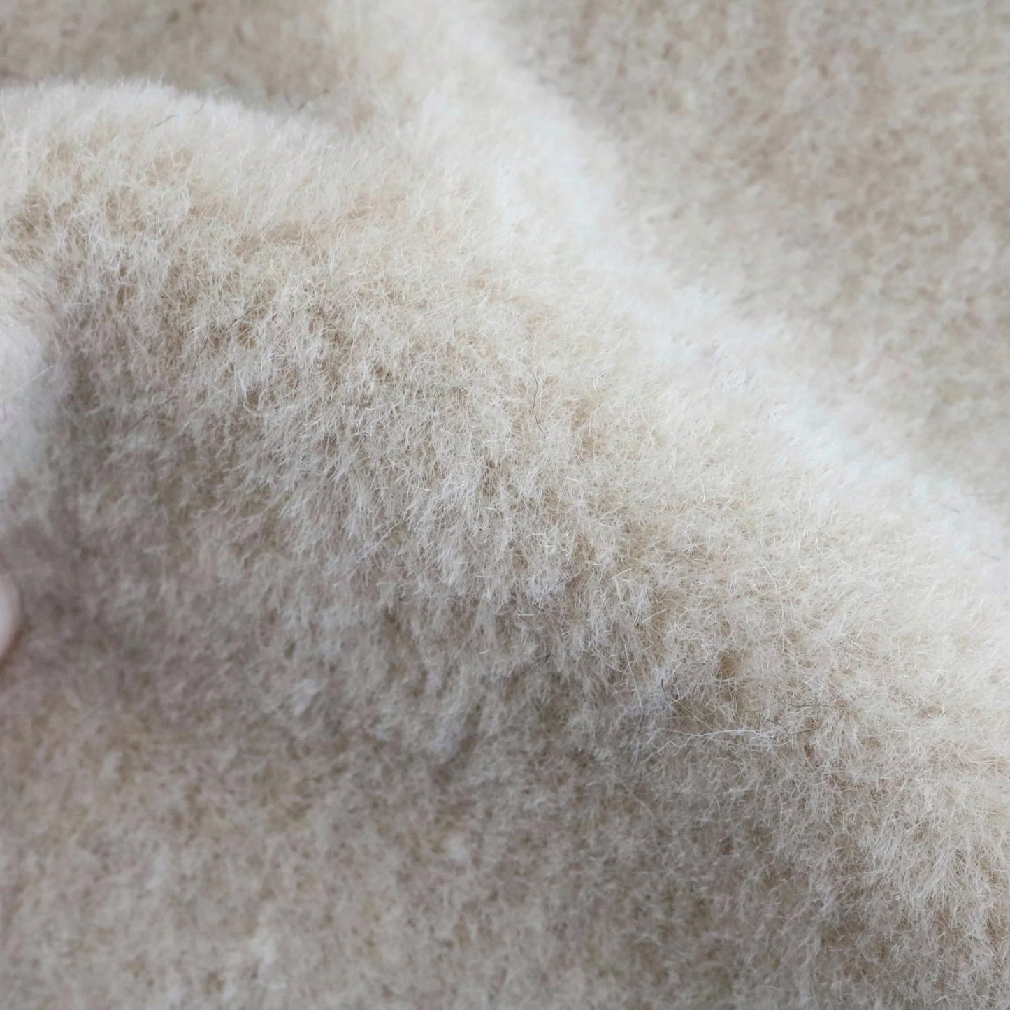 Wool Texture Faux Fur C07
