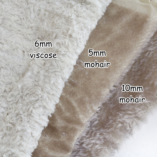 Khaki Set- Hand-dyed Mohair & Viscose