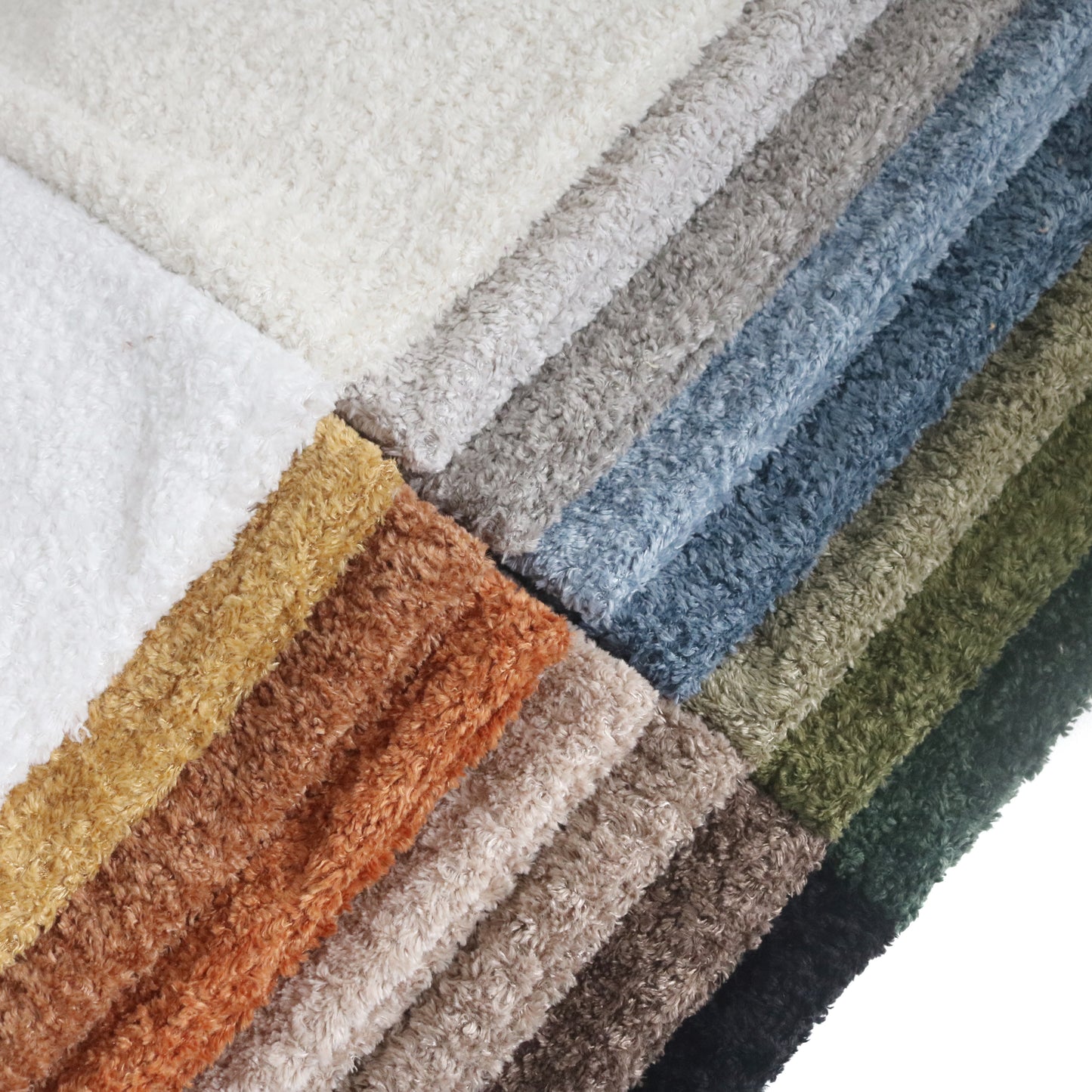 Curly Minky Fabric M08