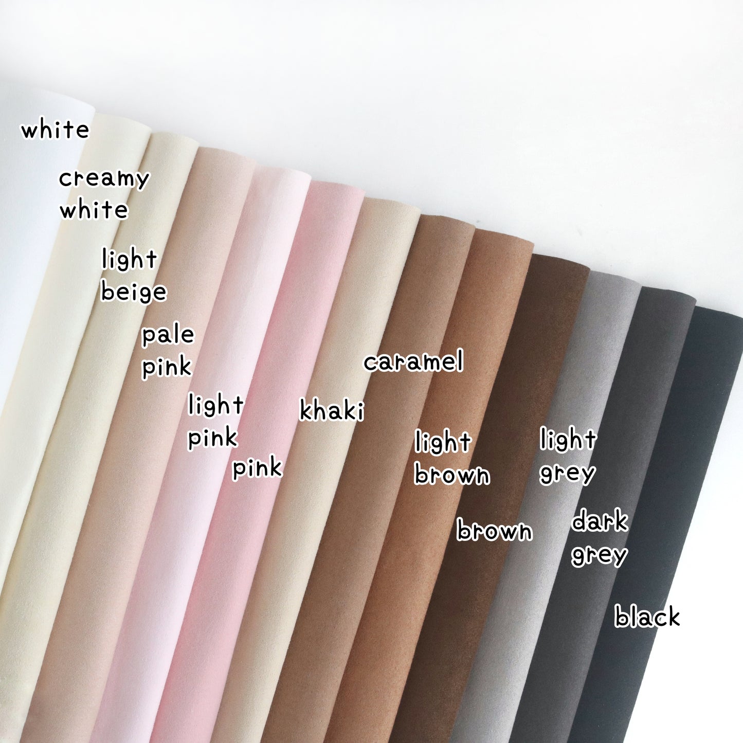 Teddy Bear Paw Suede Fabric S01