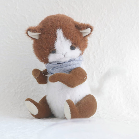 18cm teddy cat sewing pattern