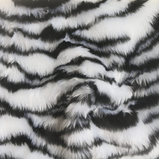zebra print fur