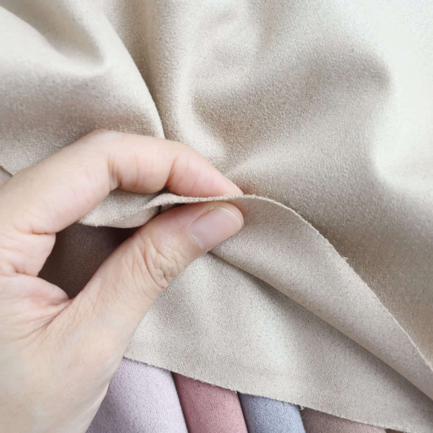 Microsuede Faux Suede Fabric S02