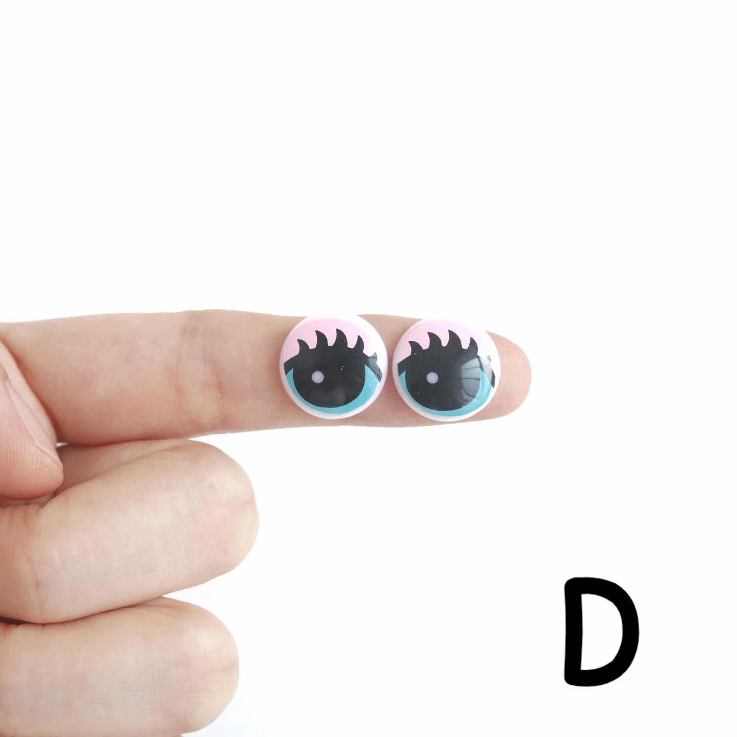 Cartoon Eye Chips With Eyelash