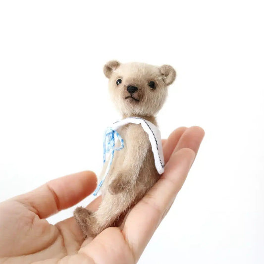 Mini Bear Sewing Pattern + Instruction