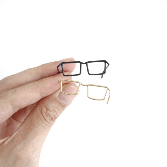 4pcs Mini Square Glasses