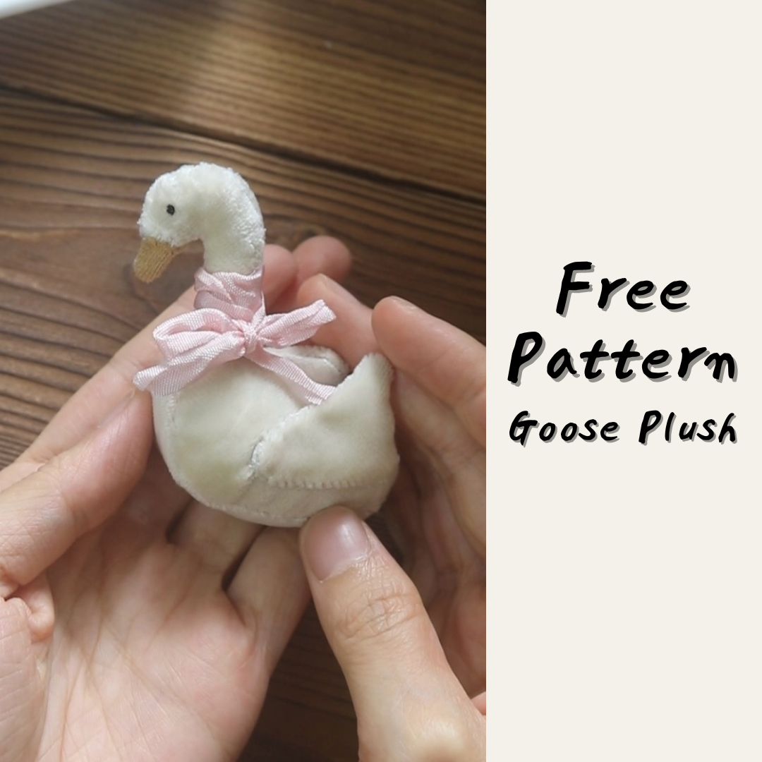 Free Goose Ornament Sewing Pattern – Beginner Friendly