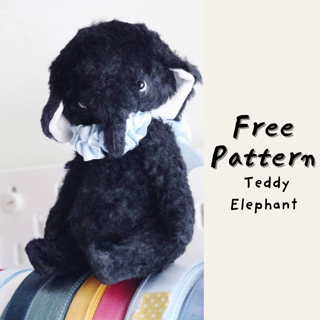 FREE Teddy Elephant Sewing Pattern