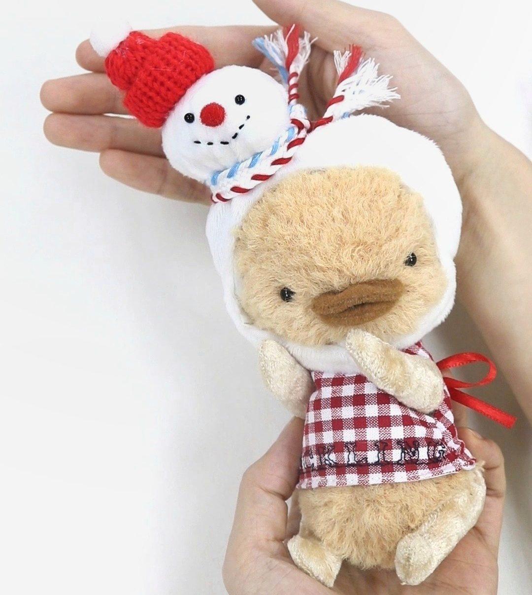 How to sew a Snowman Bonnet (Christmas Craft)