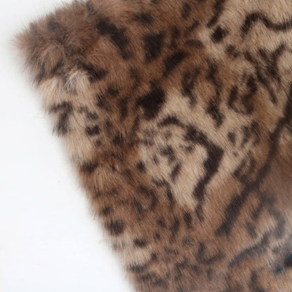 Tabby / Tiger Print Faux Fur B21