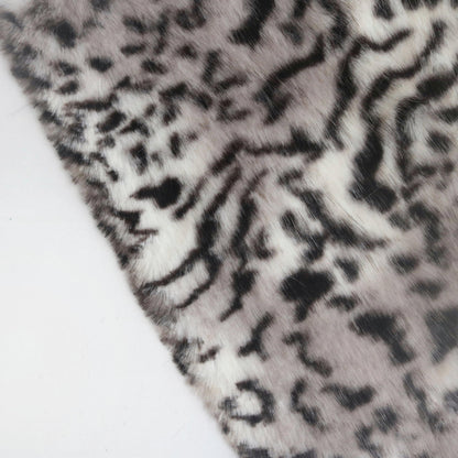 Tabby / Tiger Print Faux Fur B21