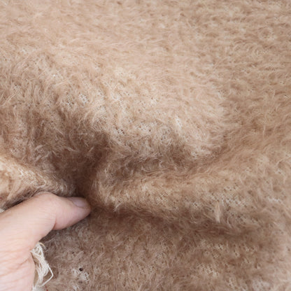 (Yard) Sparse 10mm mohair fabric A46