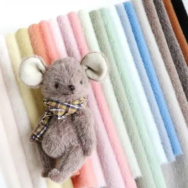 Long Pile Teddy Bear Fabric A01