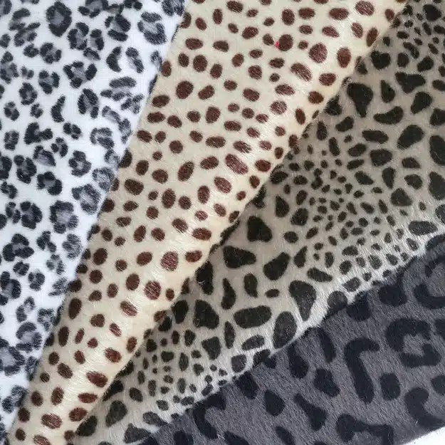Animal Print Mini Bear Fabric A63
