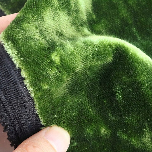 vintage silky velvet fabric A27