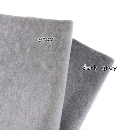 shiny long pile mini bear fabric A41