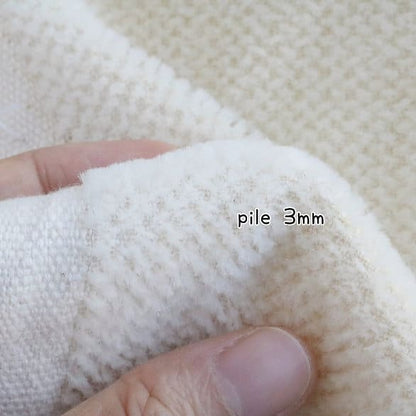 hand-dyed 3mm mini bear mohair fabric A53