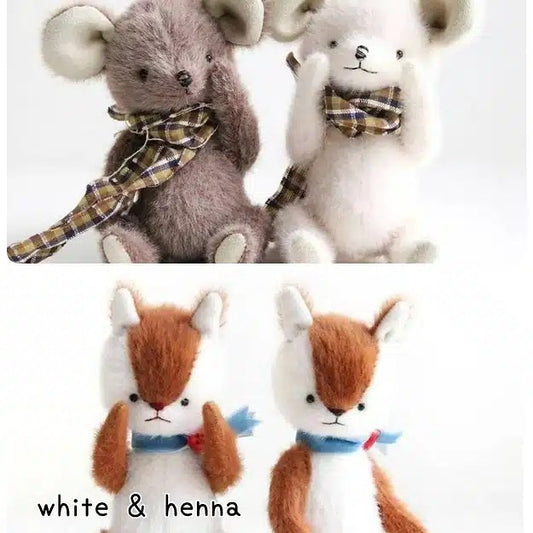 Long Pile Teddy Bear Fabric A01