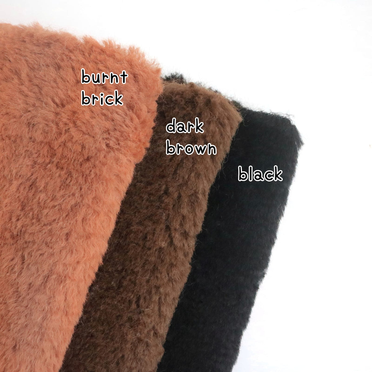 20mm Faux Alpaca Fur Fabric C09