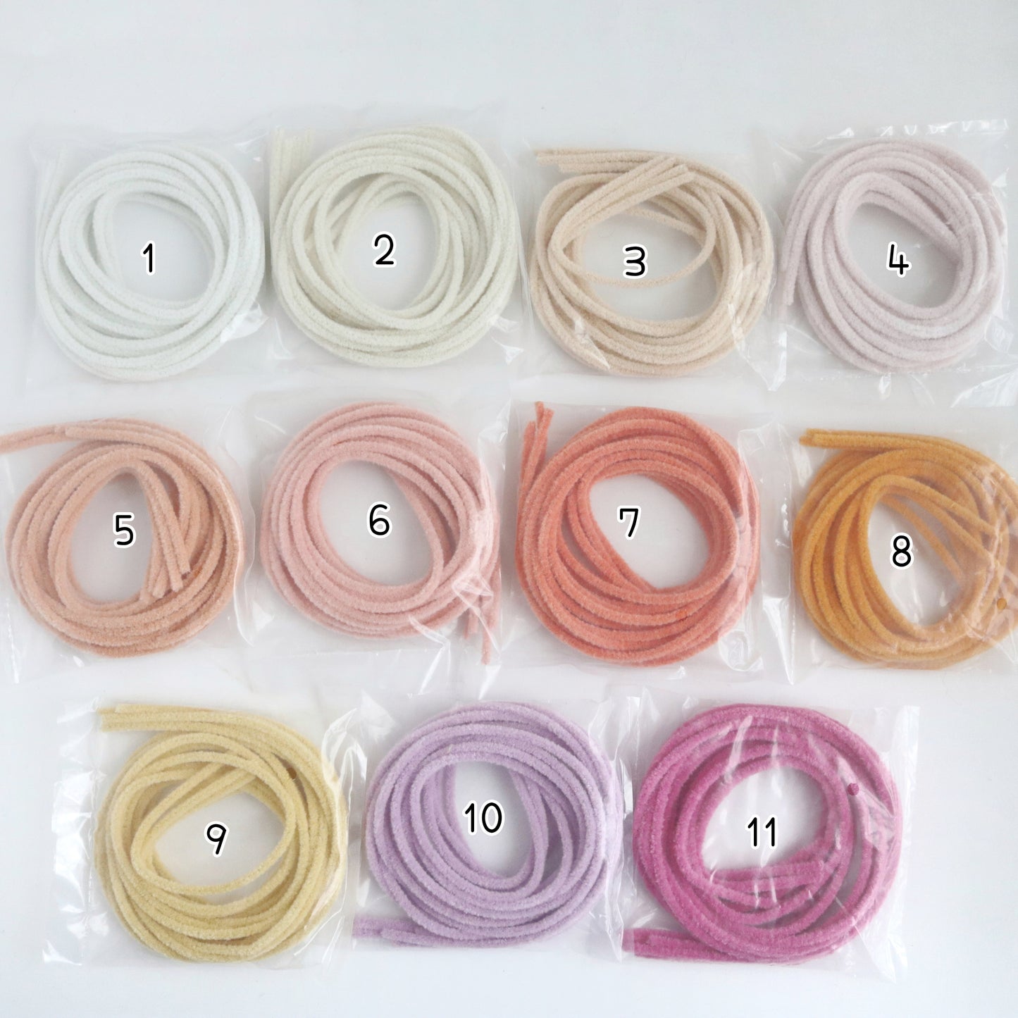 3mm Thin Wool Pipe Cleaner