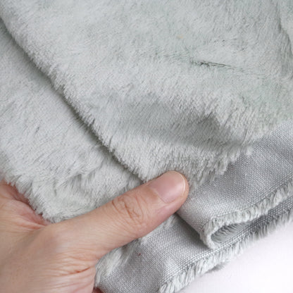 Last Piece- 6mm Smooth Light Green Viscose