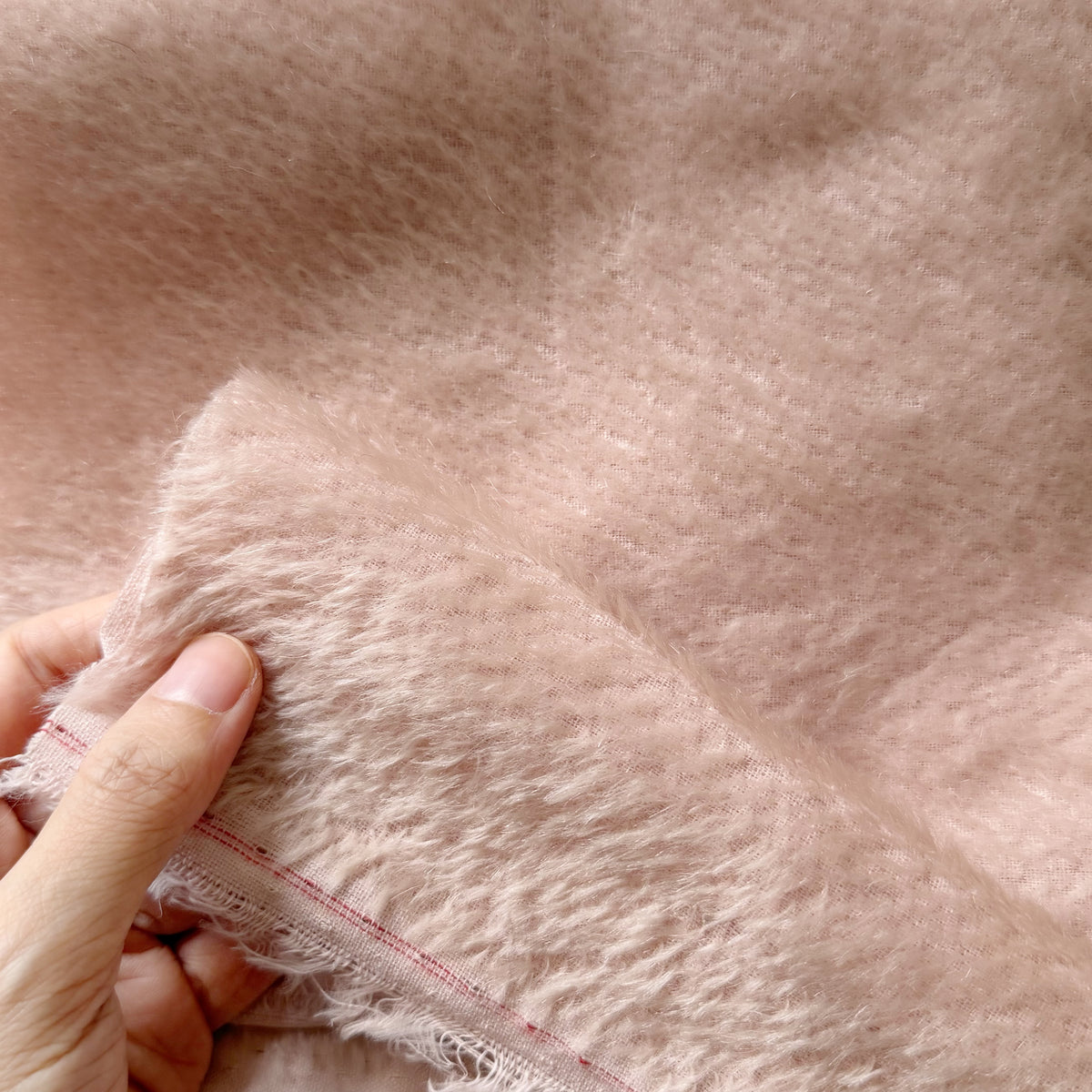 (Yard) 5mm Mohair in Light Pink A59