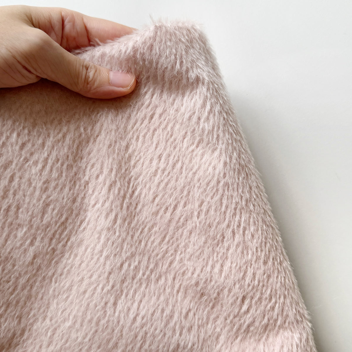 (Yard) 5mm Mohair in Light Pink A59