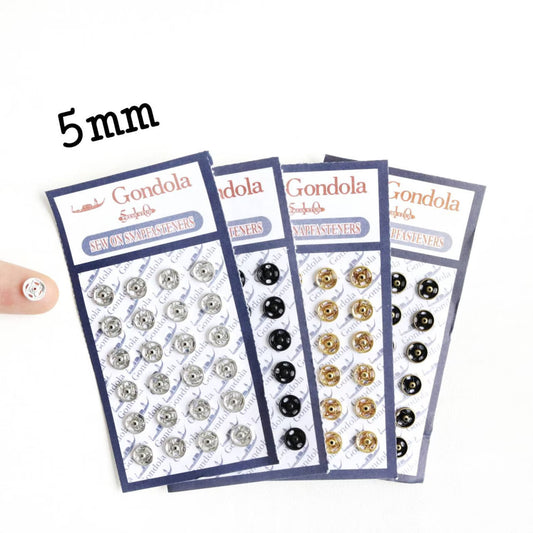 5mm Snap Buttons
