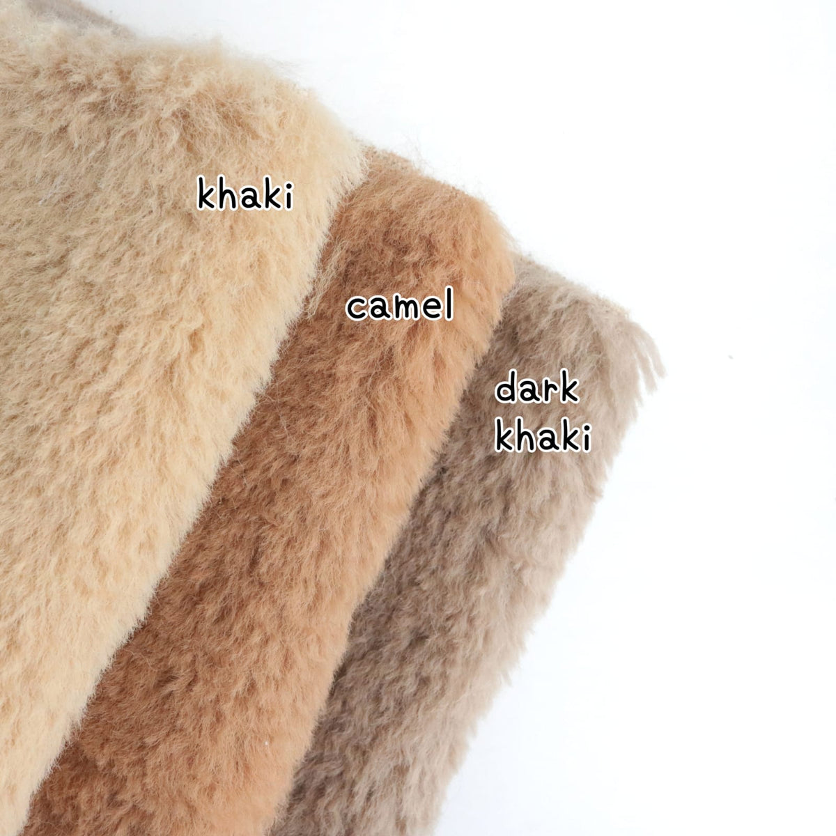 20mm Faux Alpaca Fur Fabric C09