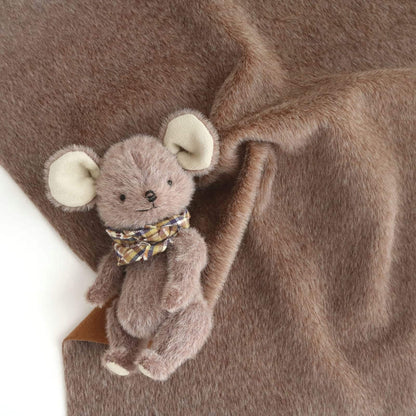 Brown Teddy Bear Fabric A01