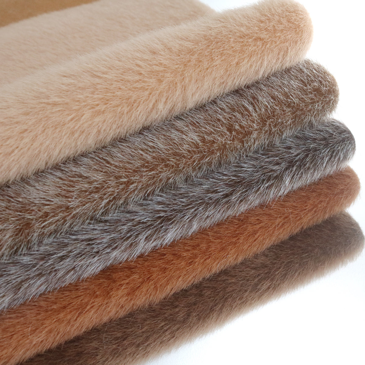 Long Pile Mini Bear Fabric