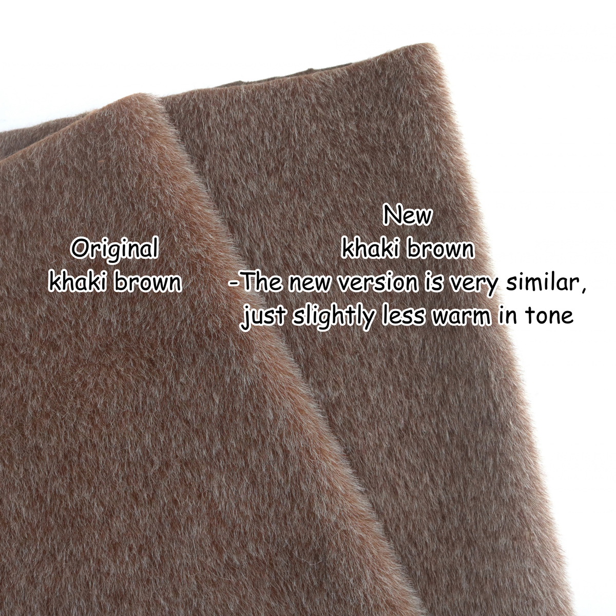 NEW! Long Pile Teddy Bear Fabric A01