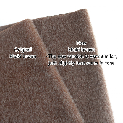 NEW! Long Pile Teddy Bear Fabric A01