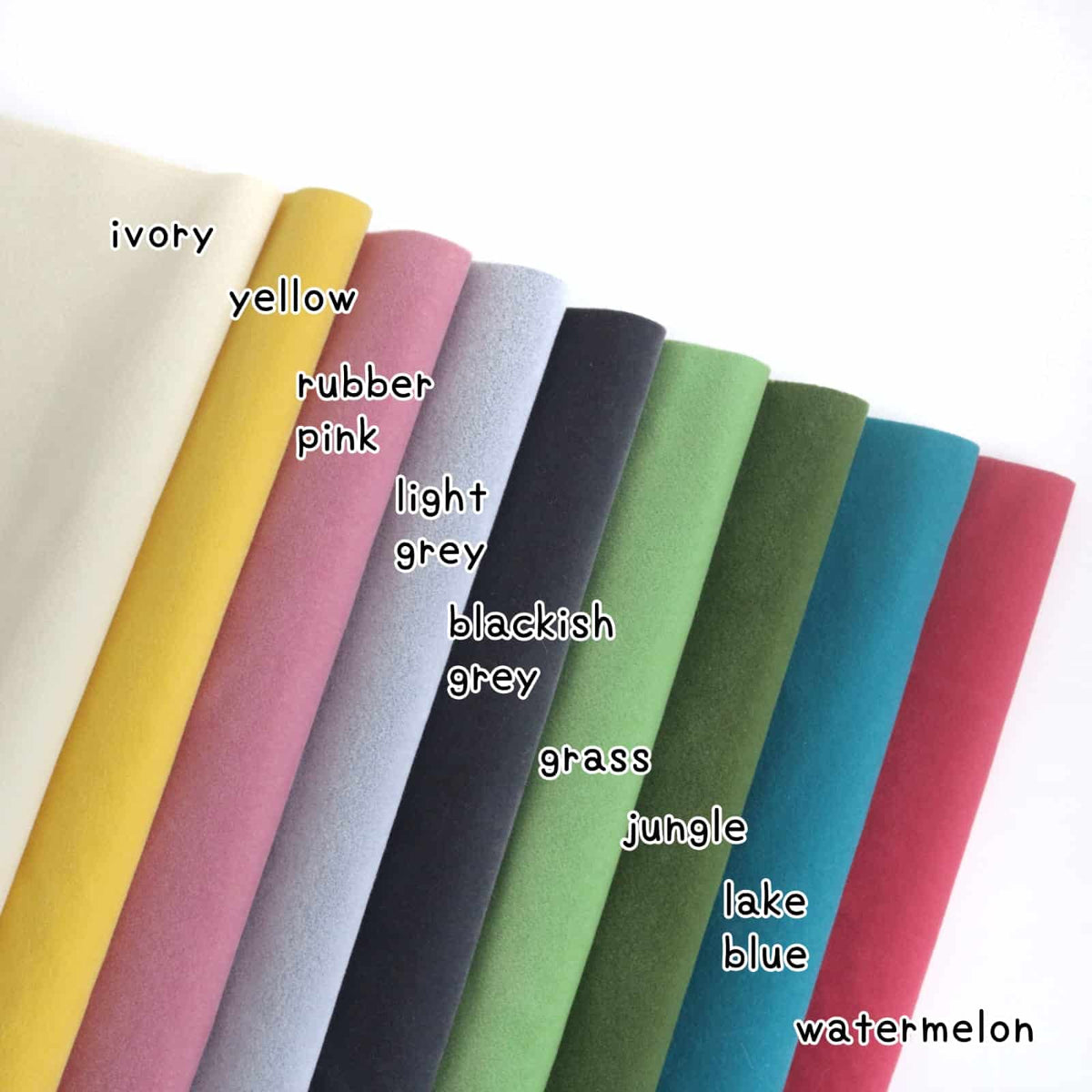 Thin Ministoff / Teddy Paw Velvet Fabric A14