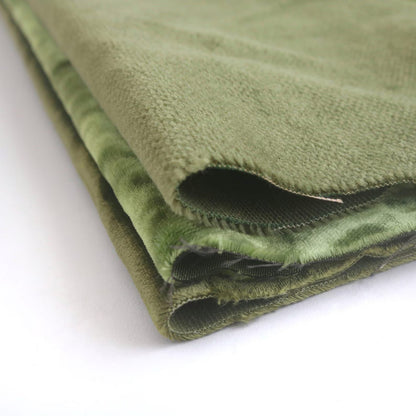 Green Vintage Velvet Fabric A20