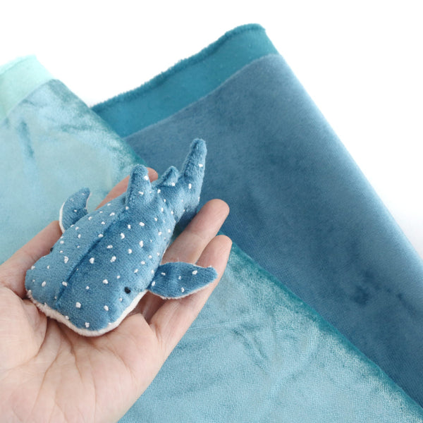SALE 3mm Blue viscose A21