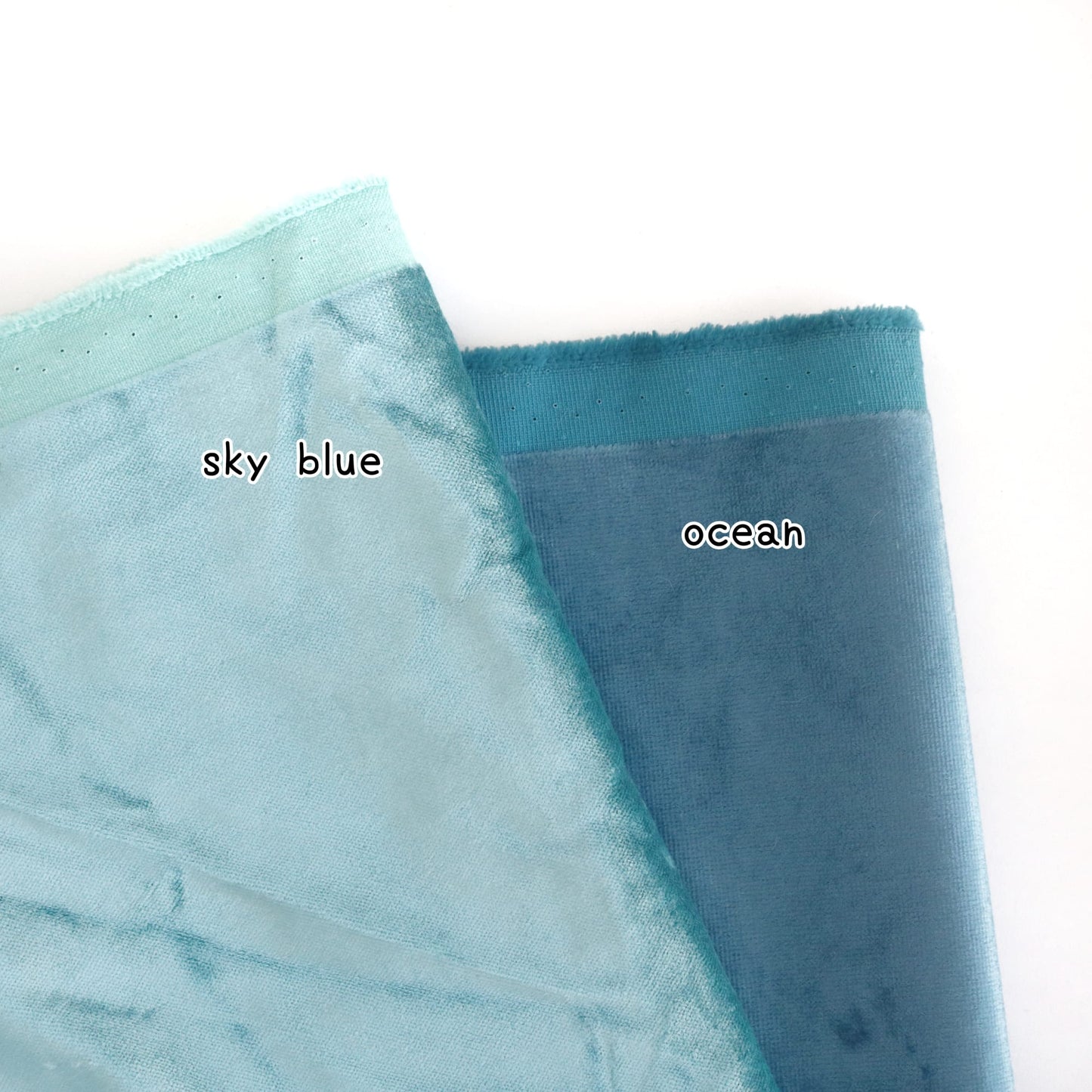SALE 3mm Blue viscose A21