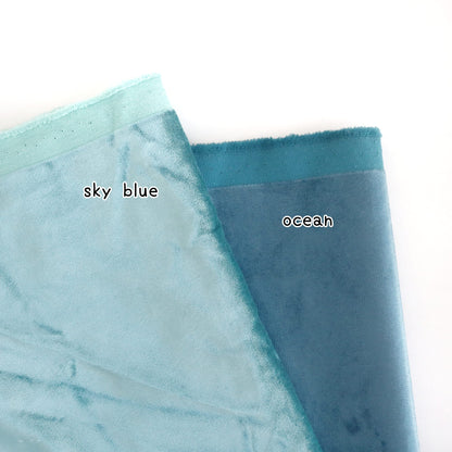 SALE 3mm Blue viscose A21