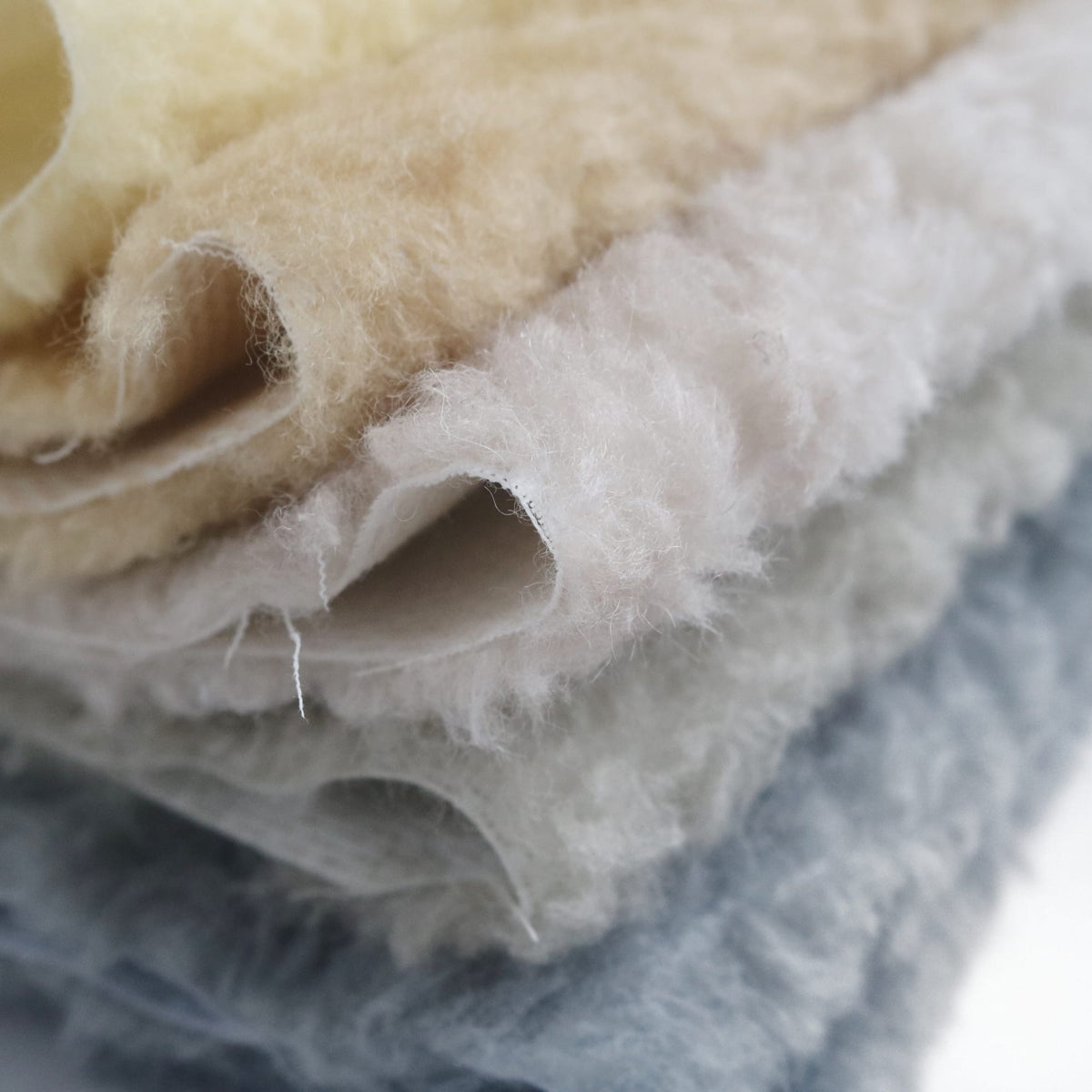 hand-dyed Alpaca mohair fur fabric A26