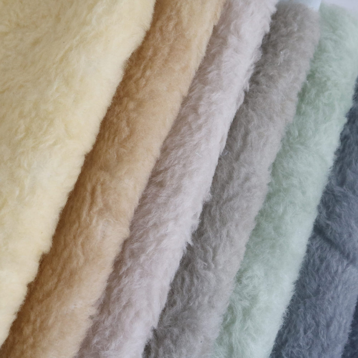 hand-dyed Alpaca mohair fur fabric A26