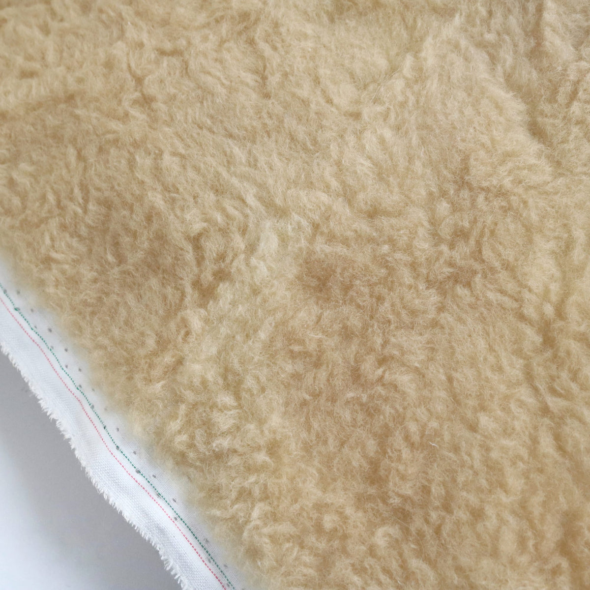 hand-dyed Alpaca mohair fur fabric A26