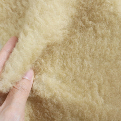 hand-dyed Alpaca mohair fur fabric A26