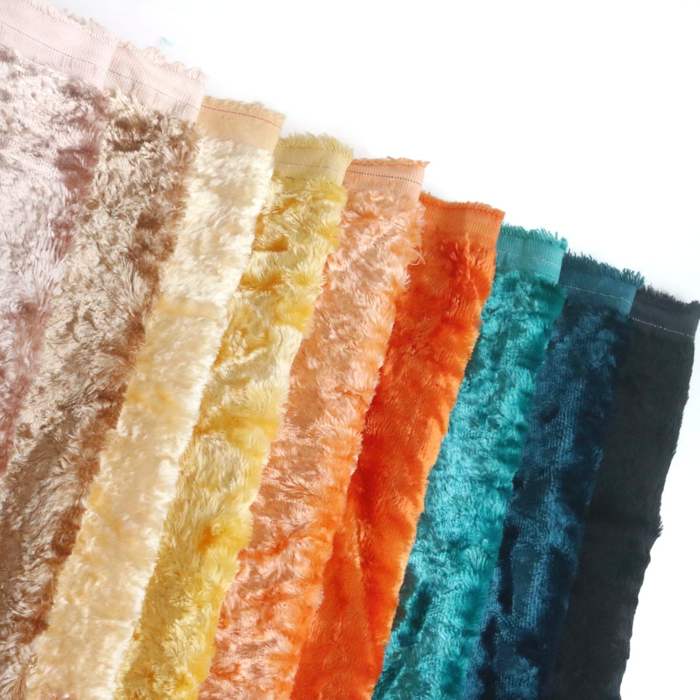 Fuzzy Shiny Viscose Fabric A33