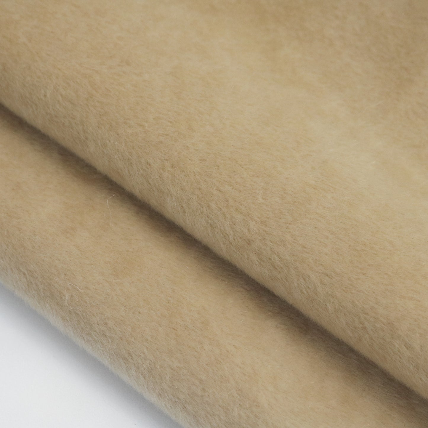Yellow Mini Bear Fur Fabric A41