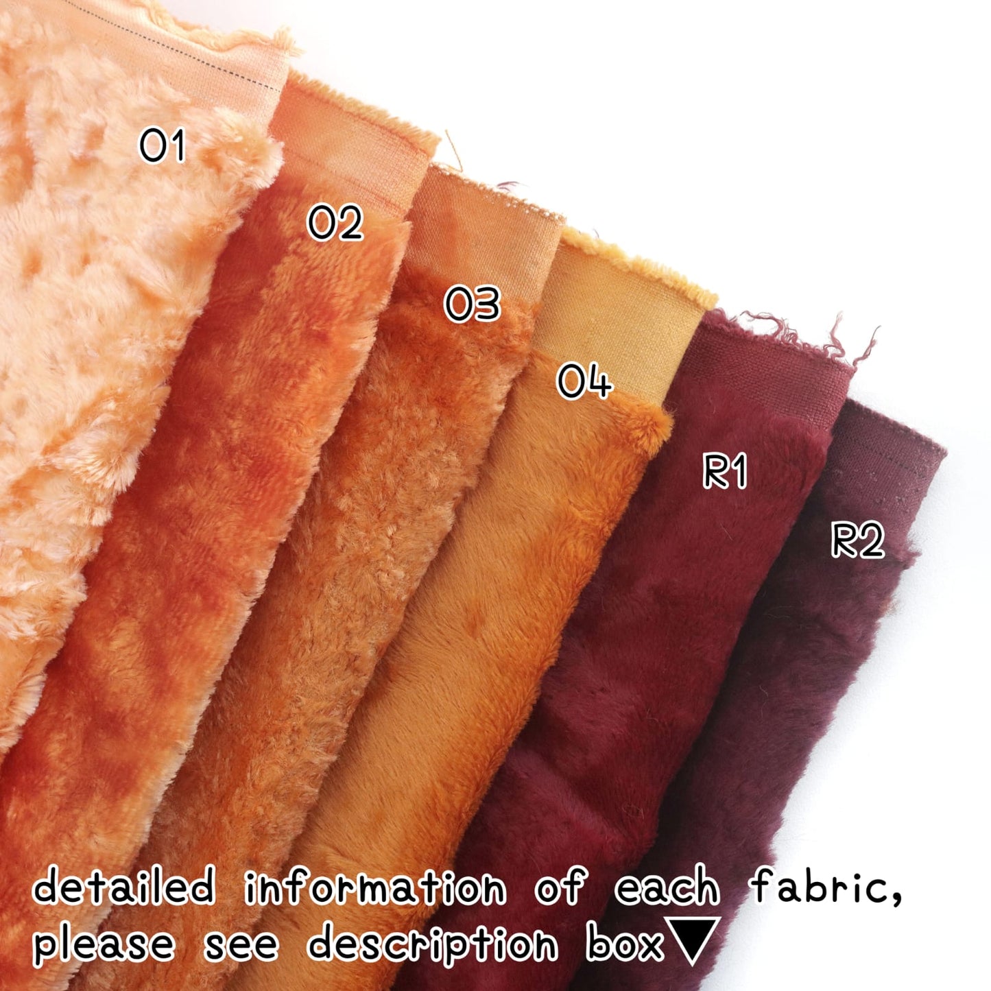 Teddy Bear Viscose Fabric A48 A33 A51