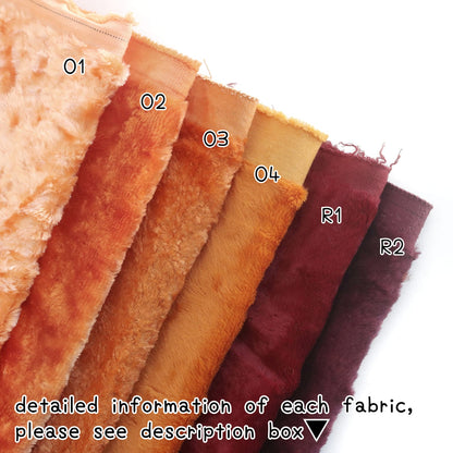 Teddy Bear Viscose Fabric A48 A33 A51