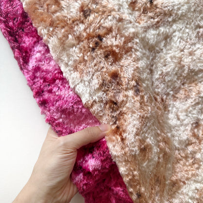 Hand-dyed Fuzzy Vicose A49E