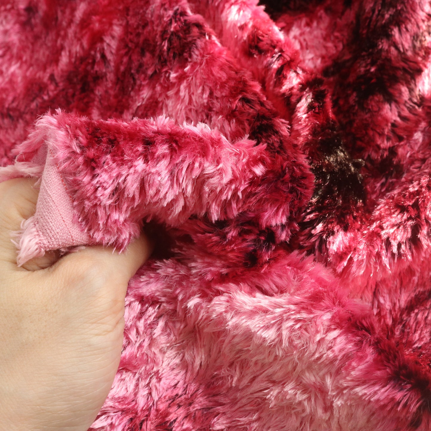 Hand-dyed Fuzzy Vicose A49E